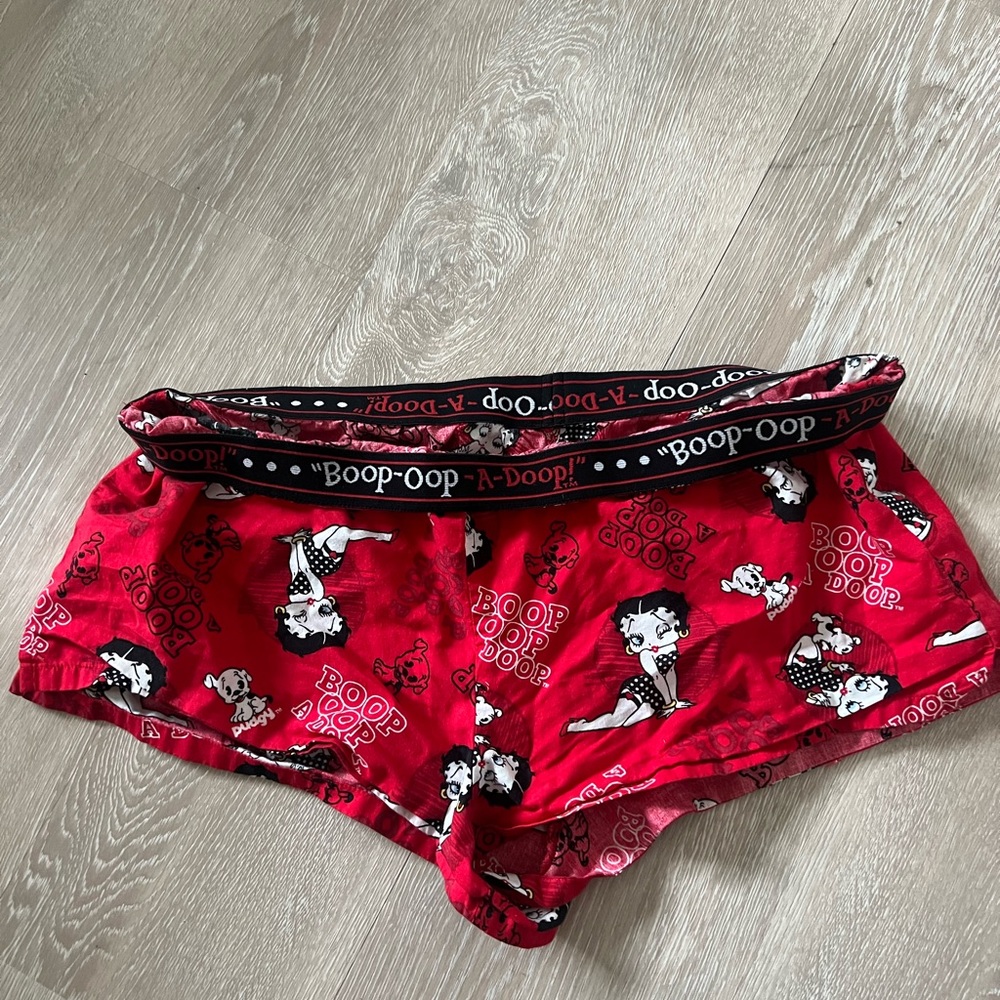 Betty Boop pajama shorts